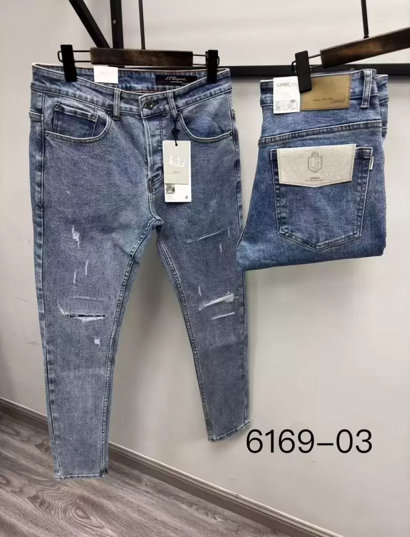 Mens Distressed Jeans