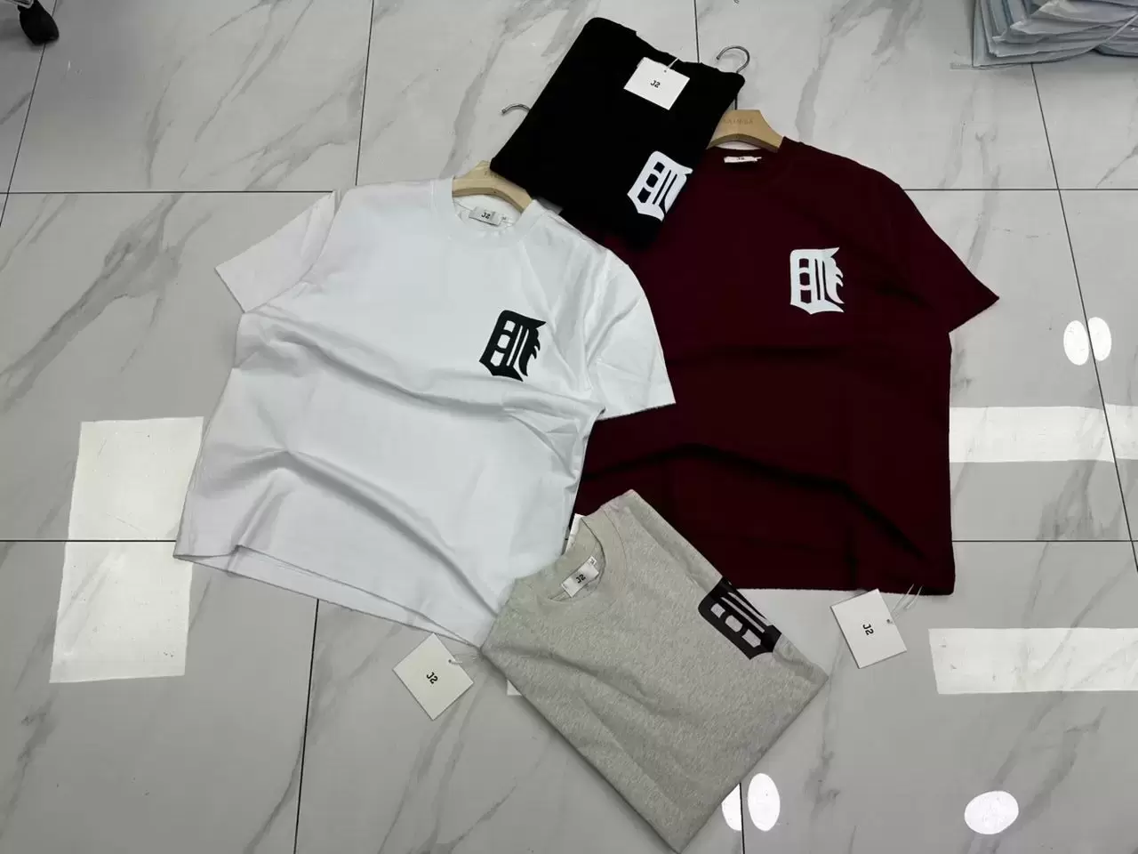 White Graphic Crew-Neck T-Shirt